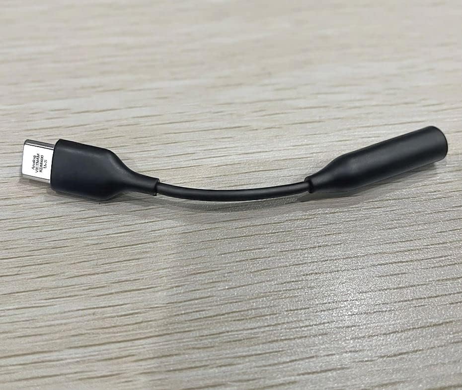 Alternative view of TYPE-C İçin 3.5mm Aux, Kulaklık ve Mikrofon Adaptörü Siyah, Telefonlar ile Uyumlu