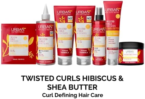 Alternative view of Twisted Curls Hibiscus & Shea Butter Kıvırcık ve Dalgalı Saçlara Özel Miselar Şampuan Sülfatsız 340 ml- Vegan