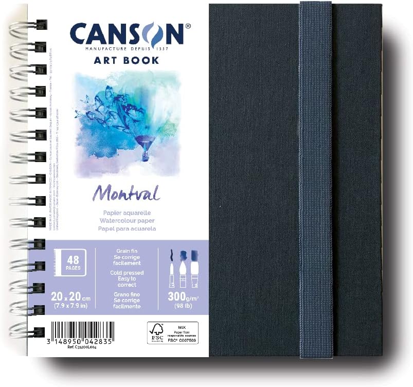 - Profesyonel kitap – kağıdı – İnce taneli – 300 g/m² – Spiral ciltli not defteri – 20 x 20 cm – beyaz – 24 yaprak, C31200L004