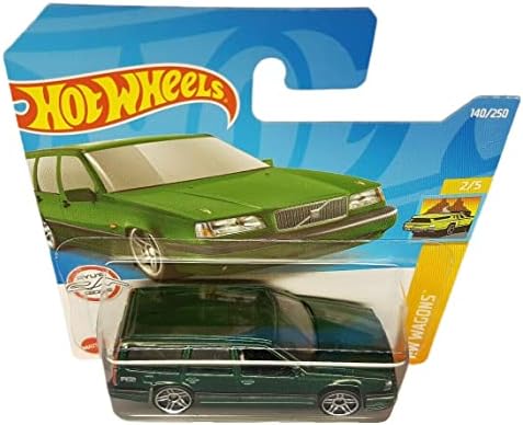 - 850 Estate - HW Wagons 2/5 - HCV21 - Short Card - koyu yeşil - Ryu´s Rides - Mattel 2022