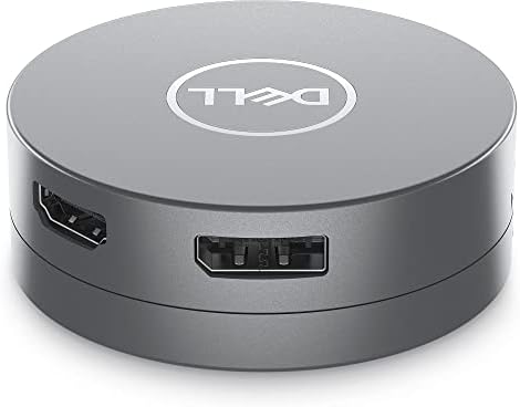 DA305 Mobil Adaptör Yerleştirme İstasyonu 2xUSB 3.1/HDMI/VGA/DisplayPort/USB-C/Ethernet Pasif Gri