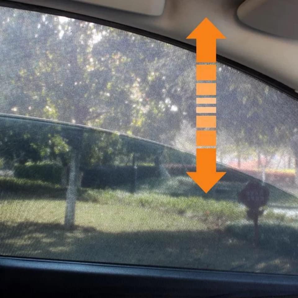 Alternative view of Araç Güneşlik Araba Perdesi Yan Cam Perde Güneş Önleyici Oto İçi Güneşliği İçin Sinekliği