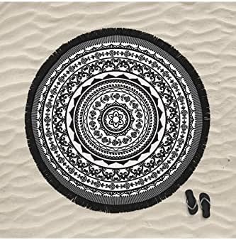 Alternative view of HOME Mandala 4 Yuvarlak Plaj Havlusu