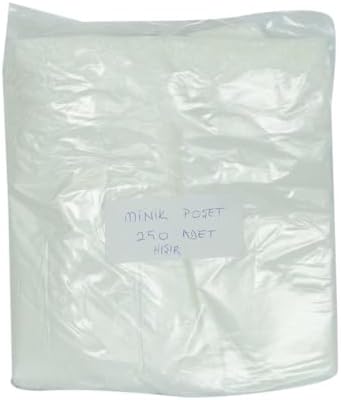 Alternative view of Ekonomik Mini Boy Atlet Hışır Poşet 30X20 Cm İnce Beyaz 250 Adet 1 Paket