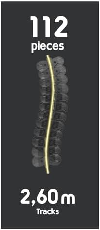 Alternative view of 180917, FleXtreme Neon Oyun Seti, Yarı Saydam, Işıklı, 2.60m Uzunlukta Pist, Elektronik Tünel, Pilli, FleXtreme Neon Racetrack Set