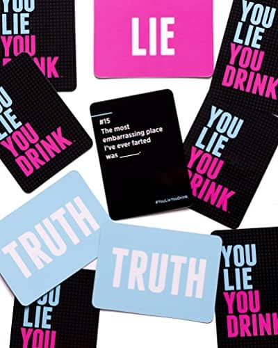 Alternative view of You Lie You Drink - Yalan Söyleyemeyen İnsanlar İçin İçme Oyunu [Bir Parti Oyunu]