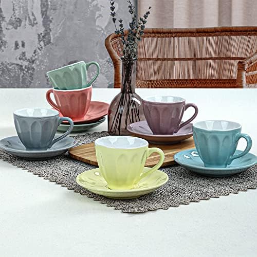 Alternative view of Soft Çay Fincan Takımı 12 Parça 6 Kişilik