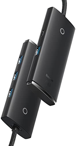 Lite 4in1 Multifonksiyonel Type-C Hub Station Siyah