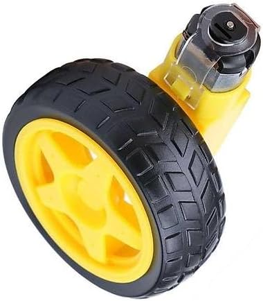 Motor ve Tekerlek Seti 6V 250Rpm