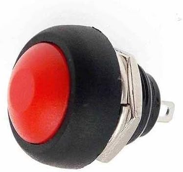 IC-184 Buton 12mm PBS33B - Kırmızı