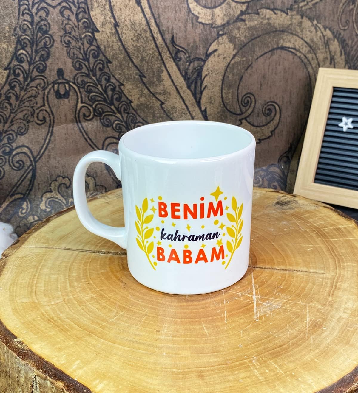 Alternative view of Benim Kahraman Babam Tasarımlı Kupa Bardak