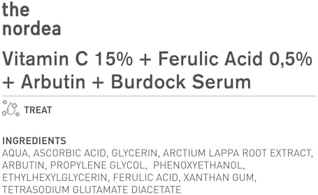 Alternative view of The Nordea Vıtamın C 15% + Ferulıc Acıd 0,5% + Burdock Serum