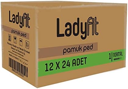 Alternative view of Ladyfit Bambu Normal 288'li Vegan Ped (12 x 24 Adet)