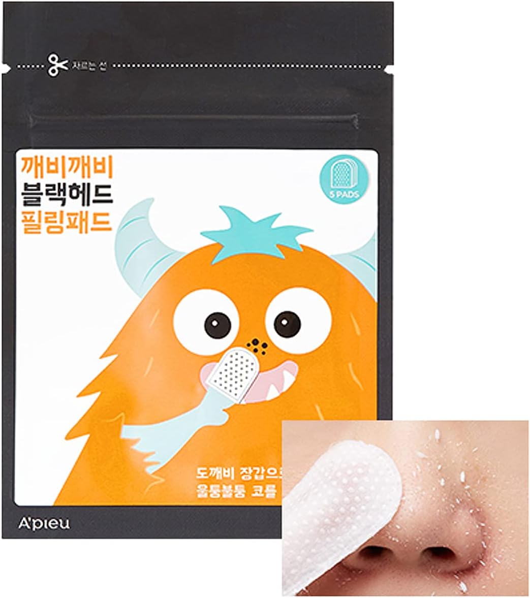 A'PIEU Siyah Nokta Temizleyici Çift Taraflı Peeling Pad A'pıeu Goblin Blackhead Peeling Pad