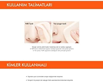 Alternative view of Çift Taraflı Makyaj Süngeri NBR Flocking Dual Puff 2 Adet