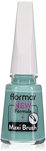 Alternative view of Nail Enamel Yüksek Pigmentli & Parlak Bitişli Oje Fne-424 Bluısh Green
