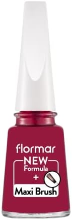 Alternative view of Klasik Parlak Bitişli Yüksek Pigmentli Oje Nail Enamel 075 Baroque Bordeaux New