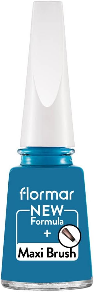Klasik Parlak Bitişli Yüksek Pigmentli Oje - Nail Enamel -450 Blue Industry New