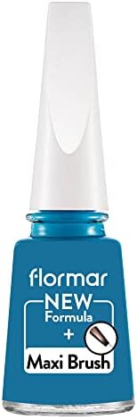 Alternative view of Klasik Parlak Bitişli Yüksek Pigmentli Oje - Nail Enamel -450 Blue Industry New