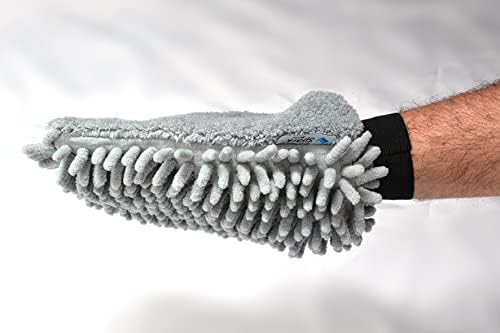 Alternative view of Spark 7050 Mikrofiber Şönil Oto Temizlik ve Kurulama Eldiveni 16x24 cm. GRİ