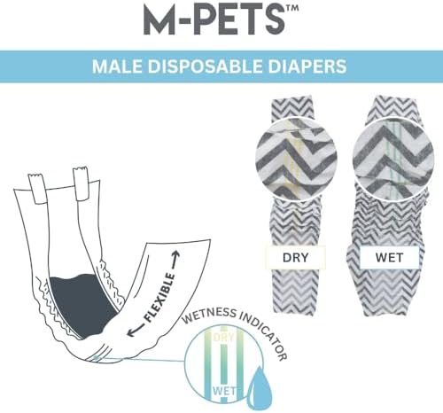 DIAPERS ERKEK KÖPEKLER İÇİN KÜLOT (XL) 12Lİ