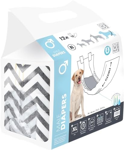 Alternative view of DIAPERS ERKEK KÖPEKLER İÇİN KÜLOT (XL) 12Lİ