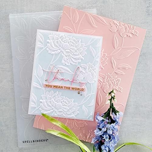 Alternative view of PAPERCRAFTS, INC 3D Kabartma Klasörü Beau Bloom, Opak