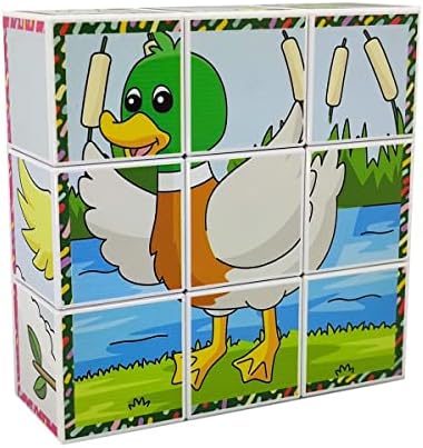 Alternative view of Uçan Hayvanlar 3D Manyetik Puzzle (9 Mıknatıslı Küp 6 Yapboz)