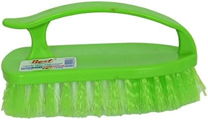 Yaka Fırçası Sembol Plastik Tutma Saplı Fırça Karışık Renk 14 Cm