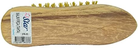 Alternative view of Star Halı Fırçası Tahta Fırça Nalın Fırça Karışık Renk 20 Cm