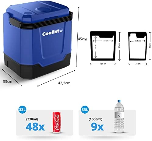 CLT33 12Volt/230Volt AC/DC 33 Litre /Soğuk Oto Buzdolabı