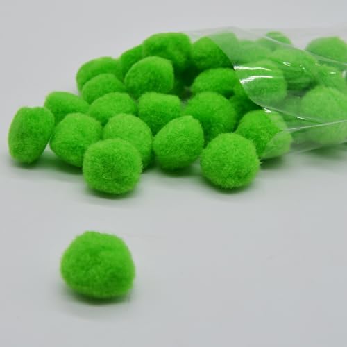 - Yeşil Peluş pon pon 25 Adet 2 cm