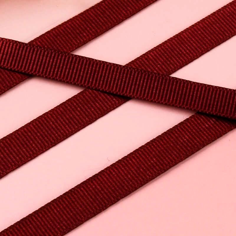 - Bordo Grogren Kurdele 1 cm 10 metre