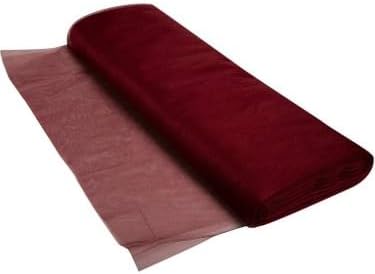 - Bordo Kristal Tül 2 Metre
