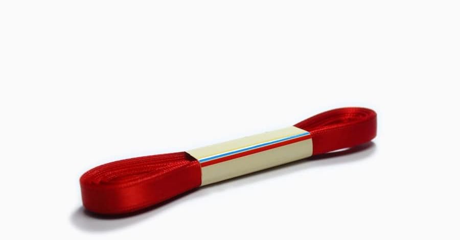 - Kırmızı Kurdele 4 cm 10 Metre