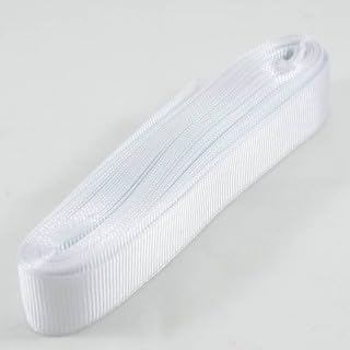 - Beyaz Grogren Kurdele 3 cm 10 Metre