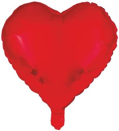 - Kırmızı Kalp Folyo Balon 18 inch 45 * 45