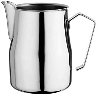 Paslanmaz Çelik Süt Potu - Kahve Potu - Pitcher Sütlük - Süt Köpürtücü - Köpürtme Kabı - 350 ml