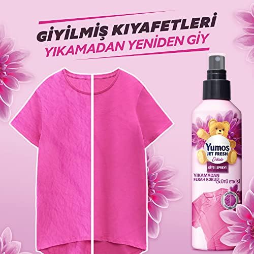 Yumoş JetFresh Giysi Spreyi Orkide 200 ml