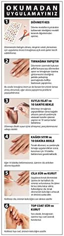 Alternative view of ARTİKEL Kiraz Tırnak Dövmesi, Tırnak Tattoo, Nail Art, Tırnak