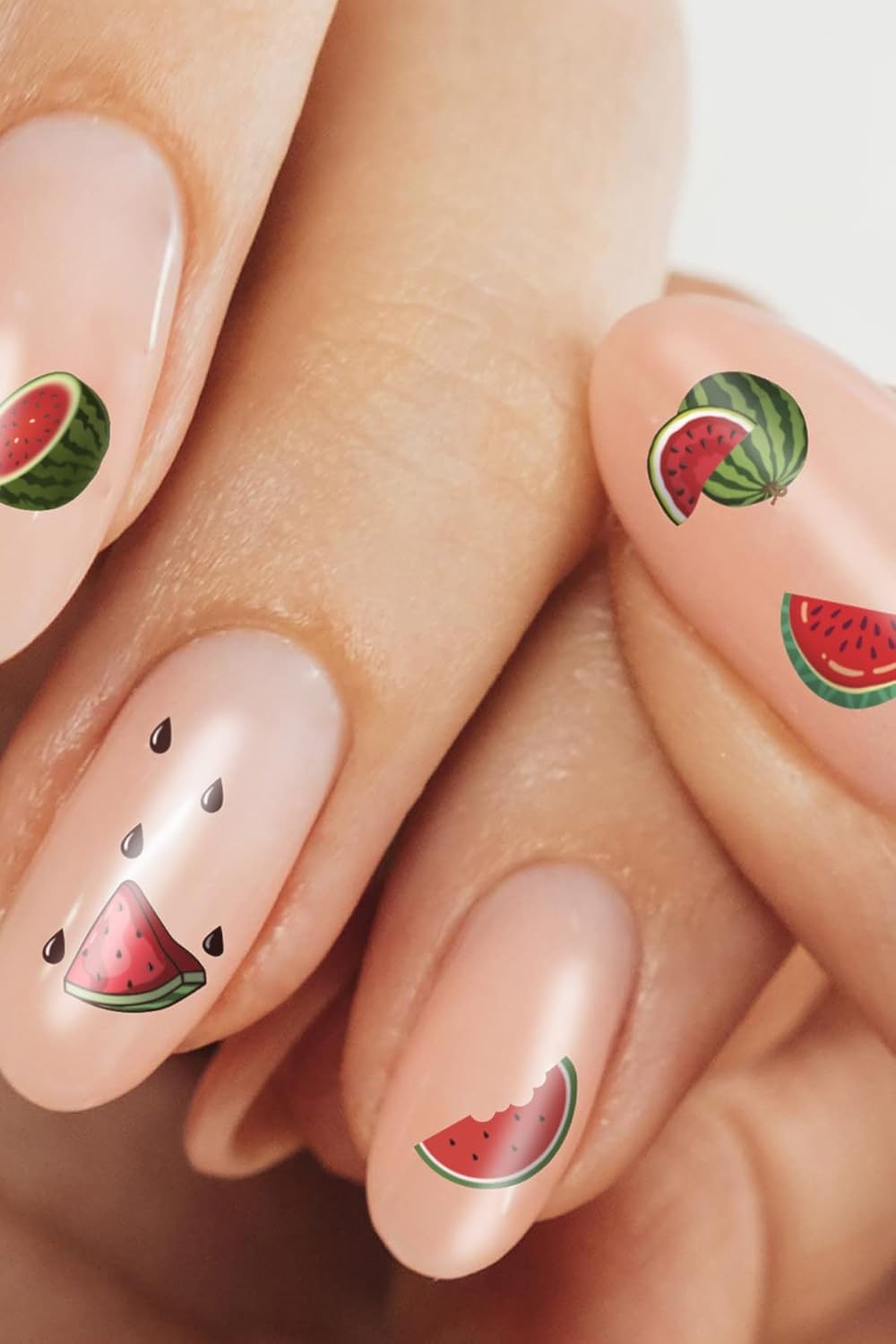 Alternative view of ARTİKEL Karpuz Tırnak Dövmesi, Tırnak Tattoo, Nail Art, Tırnak