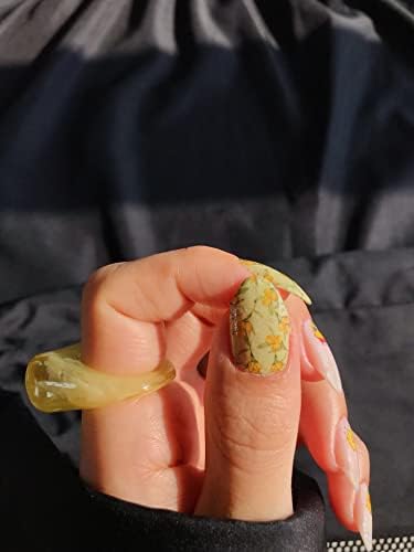 ARTİKEL Mini Limonlar Tırnak Dövmesi, Tırnak Tattoo, Nail Art, Tırnak