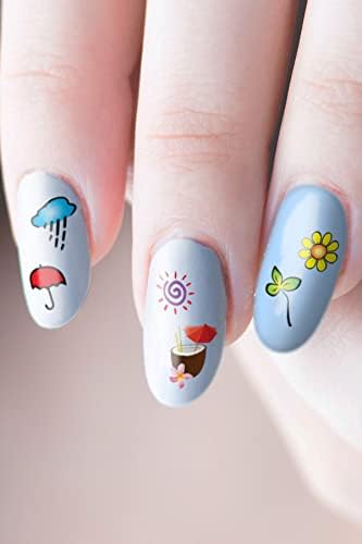 Alternative view of ARTİKEL Mevsimler Tırnak Dövmesi, Tırnak Tattoo, Nail Art, Tırnak