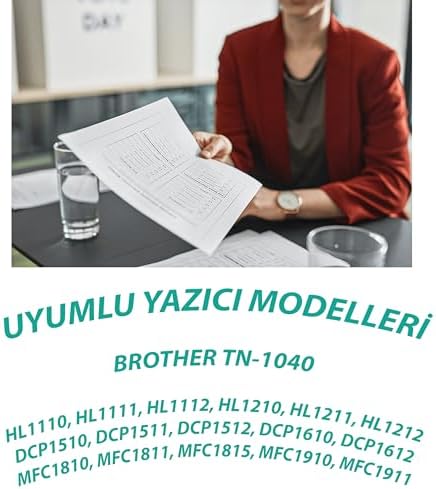Alternative view of YSY TN-1040 HL1110 HL1210 1.5K(1500) Sayfa Verimli Muadil Toner (1 Kutuda 2 Toner)