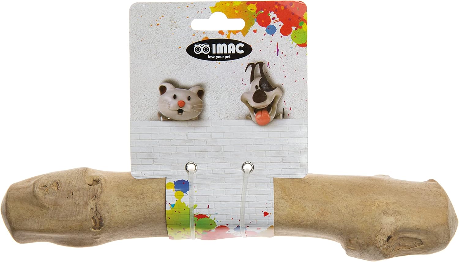 Alternative view of İmac Java Dog Kahve Kökü Köpek Kemiği Oyuncak 25x2/3 Cm