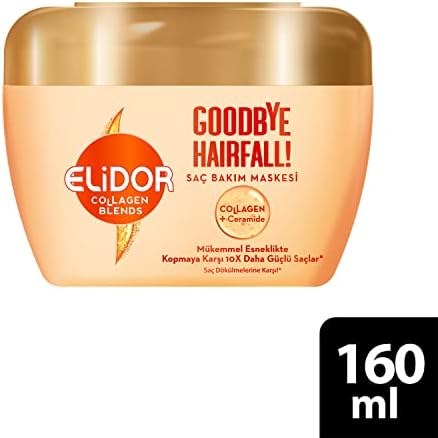 Elidor Collagen Blends Saç Bakım Maskesi Goodbye Hairfall Saç Dökülmelerine Karşı 160 ml