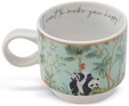 LAVİNYA 4'LÜ STANDLI MUG/ÇAY FİNCANI