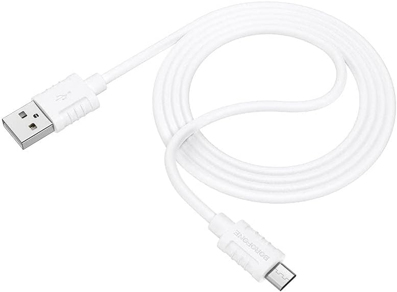 Alternative view of 2.4A Hızlı Şarj ve Veri Kablosu | 1m Gıda Sınıfı Silikon Malzeme, USB - Micro USB Bağlantı, Yumuşak ve Dayanıklı Esnek Tasarım, Düğümlenme Önleyici Şarj Kablosu | BX52
