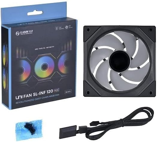 Alternative view of Li UNI Fan SL 120 RGB UF-SLIN120-1B 1x120mm ARGB Siyah Kasa Fanı