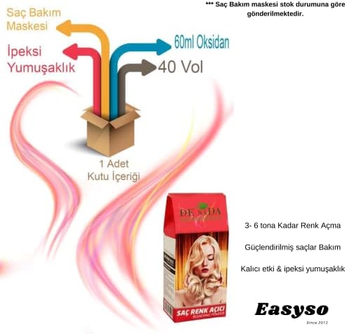 Yoğun Saç Açıcı Powder 2 Adet (1 x 2 Adet)